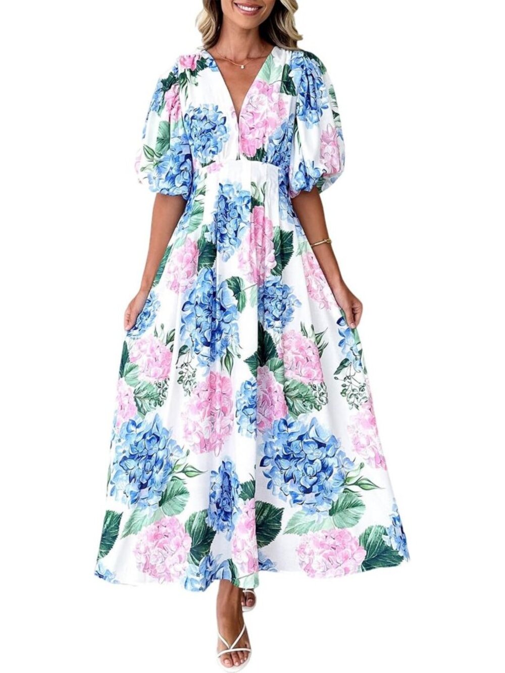 Floral Maxi Dress for Women | Summer Spring Wedding Guest Outfit 2026